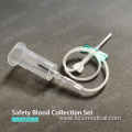 Disposable Safety Blood Collection Set with Holder